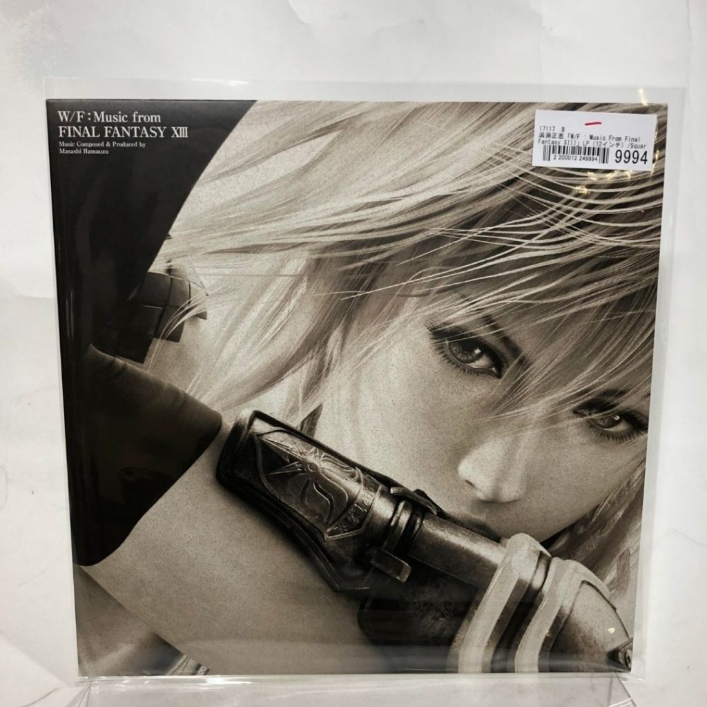 東京都のお客様からファイナルファンタジーXIIIなどのレコードを買取 